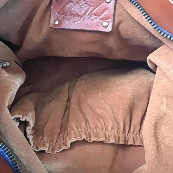 Floral Embroidered Denim Hobo Patricia Nash Bag - Picture 8 of 8